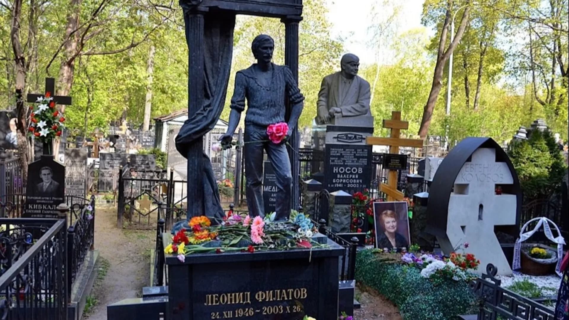 Пешеходная экскурсия на Ваганьковское кладбище
