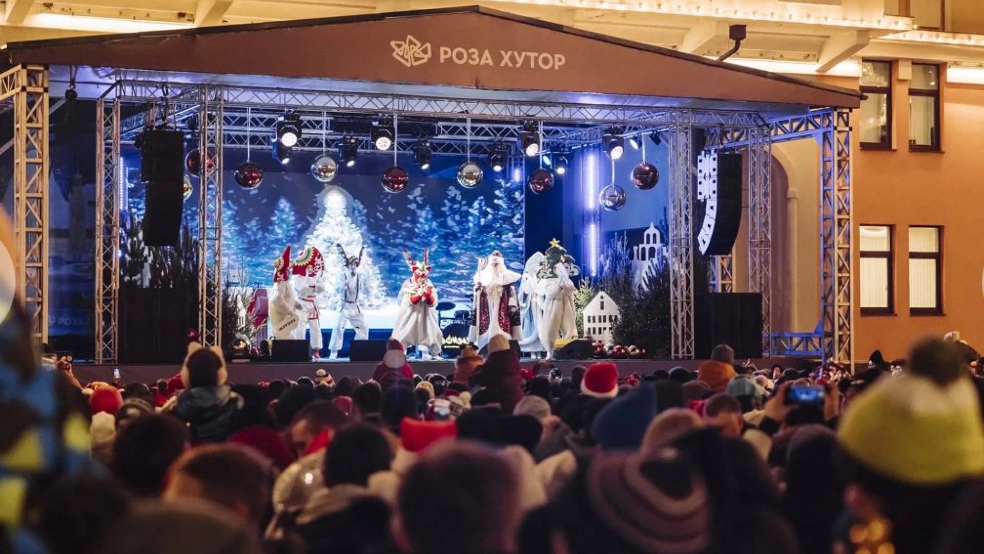 Новогодняя ночь на Розе Хутор - встречай 2026 незабываемо